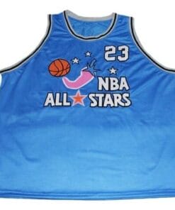 Michael Jordan #23 All Stars Basketball Jersey Blue