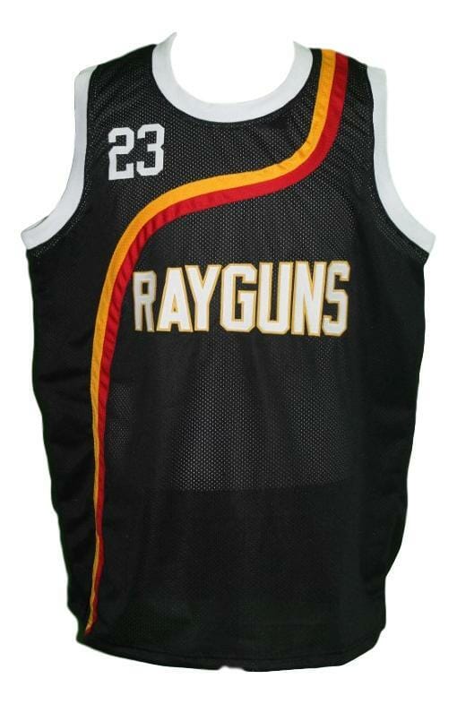 Michael Jordan Roswell Rayguns Basketball Jersey New Sewn Black 2 Michael Jordan Roswell Rayguns Basketball Jersey New Sewn Black