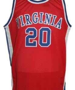 Mike Barrett #20 Virginia Squires Aba Retro Basketball Jersey Red