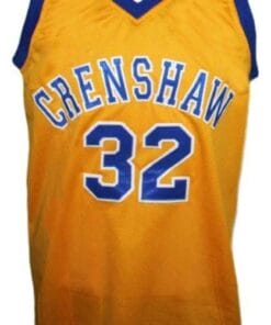 Monica Wright #32 Crenshaw Love And Basketball Jersey Yellow