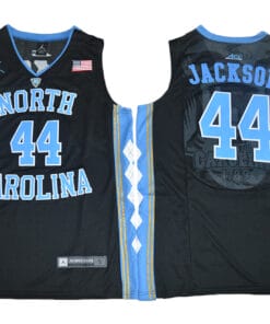 North Carolina Tar Heels #44 Justin Jackson NCAA Basketball Jersey Black
