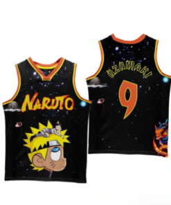 Naruto Uzumaki #9 Basketball Jersey