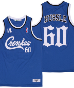 Nipsey Hussle #60 Victory Lap Crenshaw Basketball Jersey