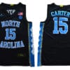 North Carolina Tar Heels 15 Carter NCAA Basketball Jersey Black