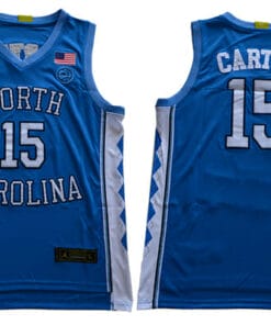 North Carolina Tar Heels #15 Carter NCAA Basketball Jersey Blue