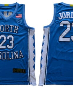 North Carolina Tar Heels #23 Jordan NCAA Basketball Jersey Blue