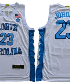 North Carolina Tar Heels #23 Jordan NCAA Basketball Jersey White