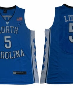 North Carolina Tar Heels #5 Little NCAA Basketball Jersey Blue