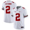 Ohio State Buckeyes #2 Marshon Lattimore Football Jersey White
