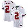 Ohio State Buckeyes #2 Ryan Shazier Football Jersey White