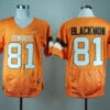 Oklahoma State Cowboys #81 Justin Blackmon Football Jersey Orange 7 Oklahoma State Cowboys #81 Justin Blackmon Football Jersey Orange