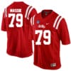 Ole Miss Rebels #79 Bobby Massie NCAA College Football Jersey Red