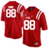 Ole Miss Rebels #88 Cody Core NCAA College Football Jersey Red