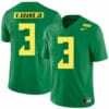Oregon Ducks #3 Vernon Adams Jr NCAA College Football Jersey Green 6 Oregon Ducks #3 Vernon Adams Jr NCAA College Football Jersey Green