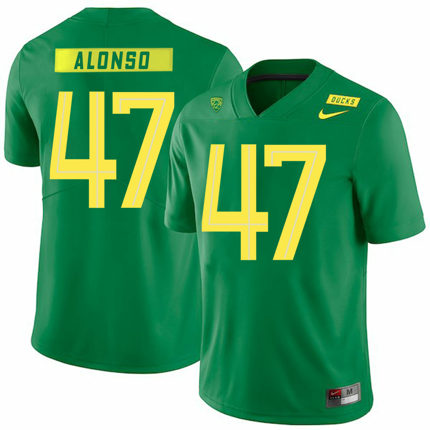 Oregon Ducks #47 Kiko Alonso NCAA College Football Jersey Green 1 Oregon Ducks #47 Kiko Alonso NCAA College Football Jersey Green