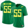 Oregon Ducks #55 Hroniss Grasu NCAA College Football Jersey Green