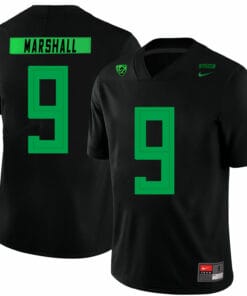 Oregon Ducks #9 Byron Marshall NCAA College Football Jersey Black