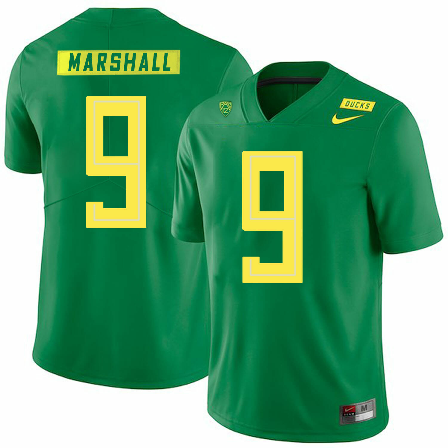 Oregon Ducks #9 Byron Marshall NCAA College Football Jersey Green 1 Oregon Ducks #9 Byron Marshall NCAA College Football Jersey Green