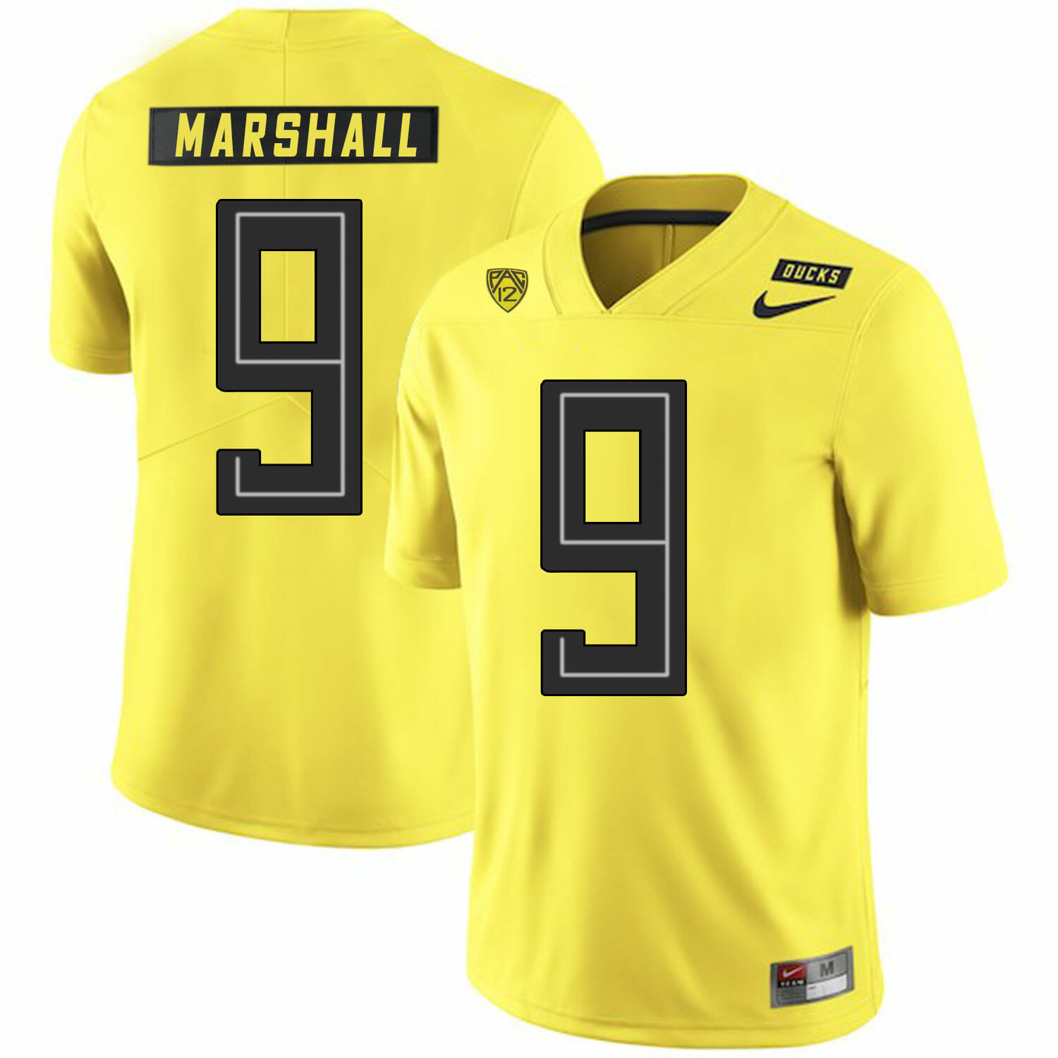 Oregon Ducks #9 Byron Marshall NCAA College Football Jersey Yellow 1 Oregon Ducks #9 Byron Marshall NCAA College Football Jersey Yellow