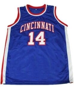 Oscar Robertson #14 Cincinnati Basketball Jersey Sewn Blue