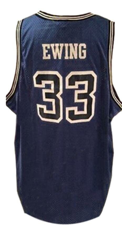 Patrick Ewing #33 College Basketball Jersey Blue 1 Patrick Ewing #33 College Basketball Jersey Blue