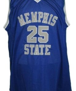Penny Hardaway #25 College Basketball Jersey Blue
