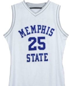 Penny Hardaway #25 College Basketball Jersey White