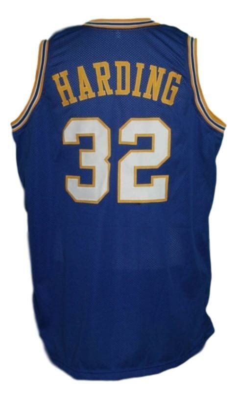 Reggie Harding #32 Indiana Aba Basketball Jersey Sewn Blue 1 Reggie Harding #32 Indiana Aba Basketball Jersey Sewn Blue