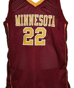 Reggie Lynch #22 College Basketball Jersey Sewn Maroon