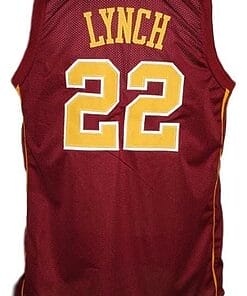 Reggie Lynch #22 College Basketball Jersey Sewn Maroon