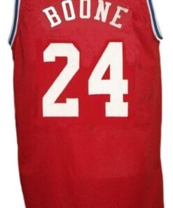 Ron Boone #24 Aba West All Stars Basketball Jersey Sewn Red