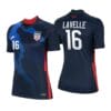 Rose Lavelle Navy Away no.16 2020 21 USWNT Soccer 4 Star Jersey