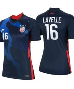 Rose Lavelle Navy Away no.16 2020-21 USWNT Soccer 4 Star Jersey