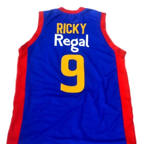 Rubio Ricky #9 Spain Espana Regal Basketball Jersey Blue