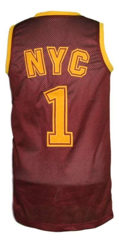Custom Name # Rucker Park Basketball Jersey New Sewn Maroon 3 Custom Name # Rucker Park Basketball Jersey New Sewn Maroon - Image 3