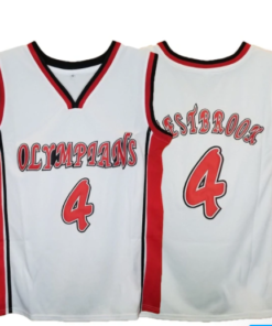 Russell Westbrook #4 Olymoians High School Basketball Jersey