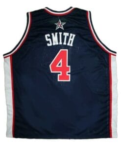 Steve Smith Team USA Basketball Jersey Sewn Navy Blue
