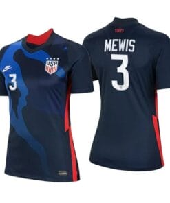 Samantha Mewis 2020-21 Navy Away no.3 USWNT Soccer 4 Stars Jersey