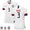 Samantha Mewis Champions Home White no.3 USWNT Soccer Jersey