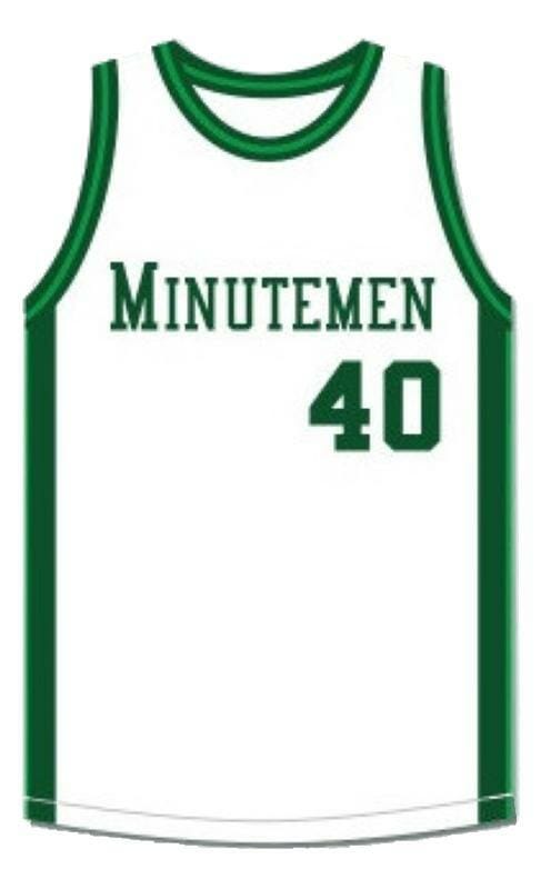 Shawn Kemp Concord High School Basketball Jersey Sewn White
