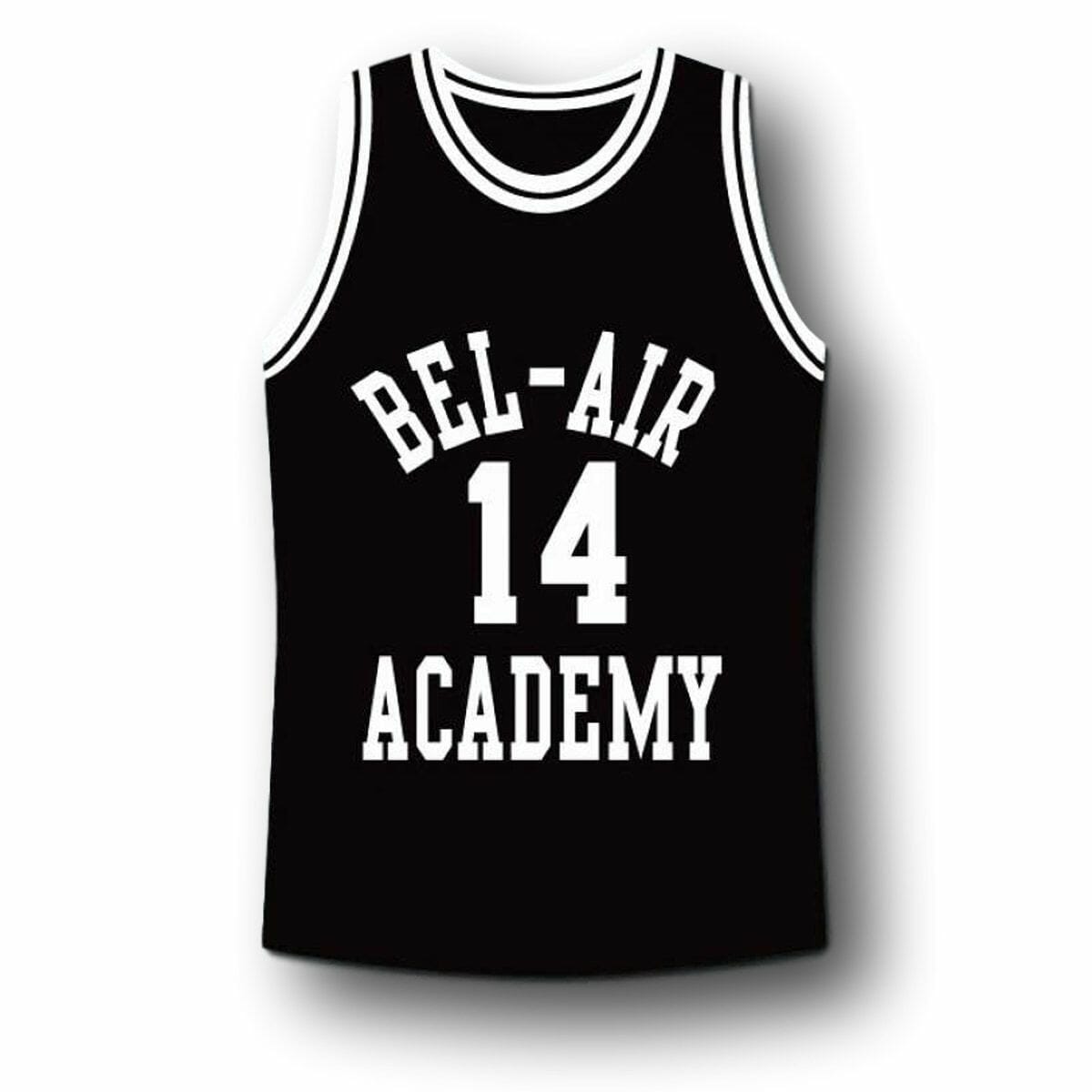 Smith #14 Bel-Air Academy Basketball Jersey Black 2 Smith #14 Bel-Air Academy Basketball Jersey Black