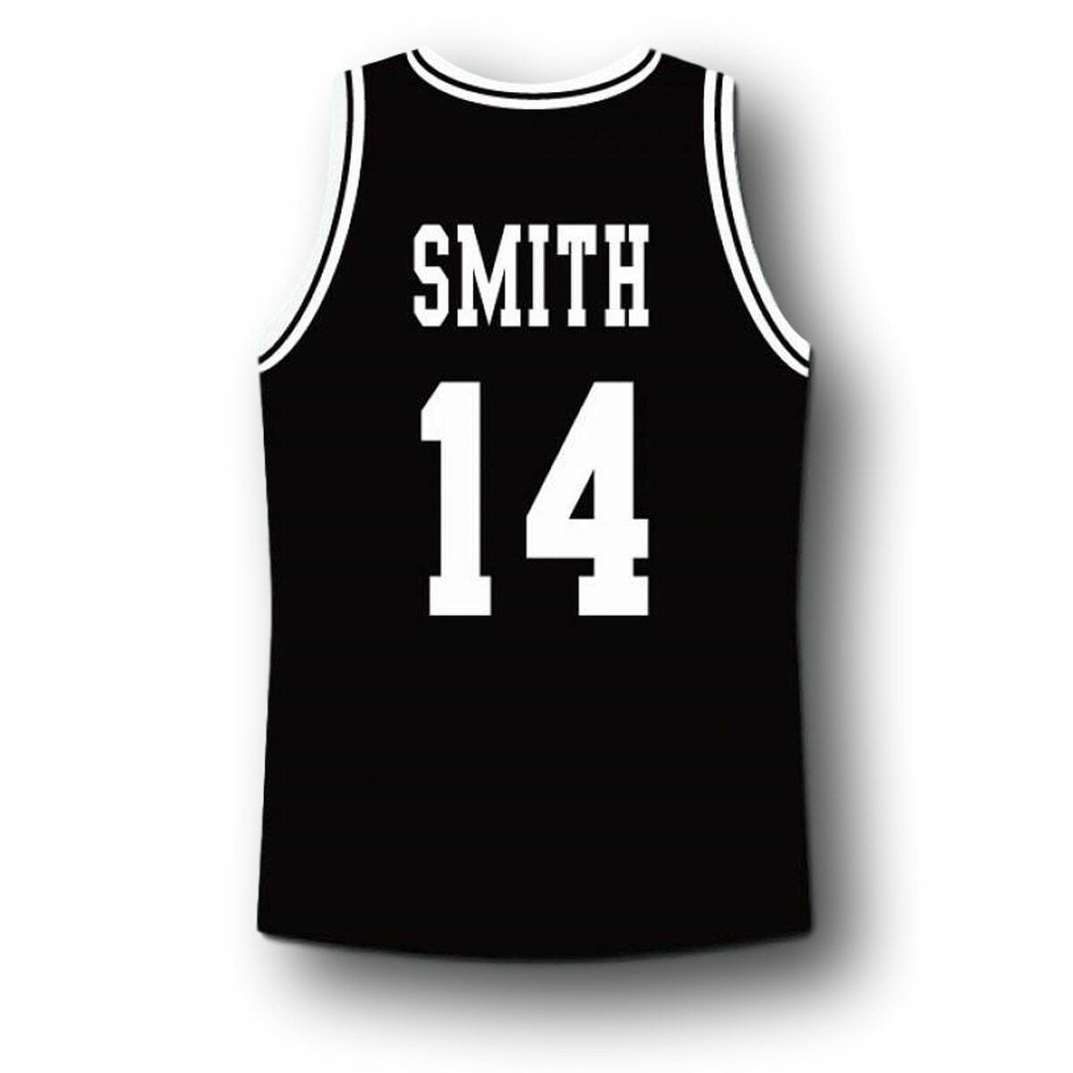 Smith #14 Bel-Air Academy Basketball Jersey Black 1 Smith #14 Bel-Air Academy Basketball Jersey Black