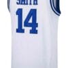 Smith #14 Bel-Air Academy Basketball Jersey Sewn White