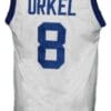 Steve Urkel #8 MTV Rock N Jock Basketball Jersey White