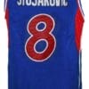 Stojakovic Jugoslavija Yugoslavia Basketball Jersey Blue