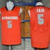 Syracuse #5 C.J Fair NCAA Basketball Jersey Orange 4 Syracuse 5 C.J Fair NCAA Basketball Jersey Orange