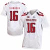 Texas Tech #16 Nic Shimonek NCAA College Football Jersey White 7 Texas Tech #16 Nic Shimonek NCAA College Football Jersey White