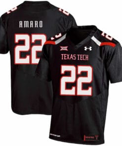 Texas Tech #22 Jace Amaro NCAA College Football Jersey Black