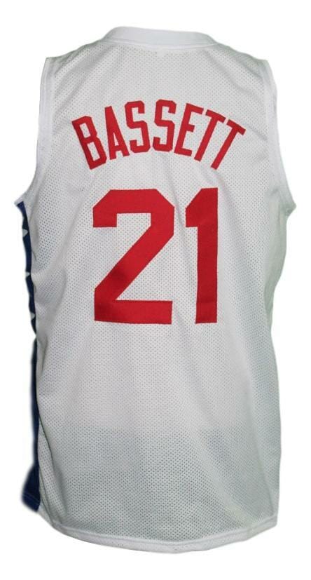 Tim Bassett New York Nets Aba Retro Basketball Jersey White