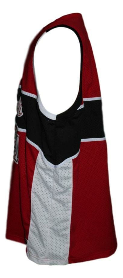 Tupac Shakur #71 Makaveli Hip Hop Custom Basketball Jersey Red